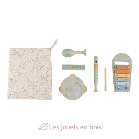 Green music set Safari Friends LD7473 Little Dutch 2
