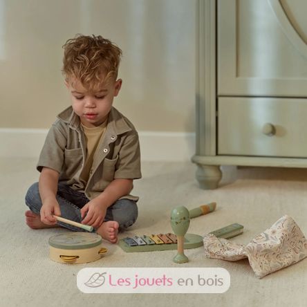Green music set Safari Friends LD7473 Little Dutch 7