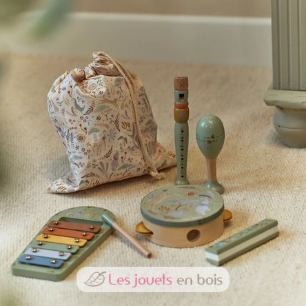Green music set Safari Friends LD7473 Little Dutch 8
