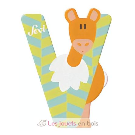 Letter V - Vigogne SE-83022 Sevi 2