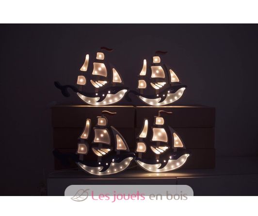 Little Lights Ship Lamp Navy LL029-360 Little Lights 10