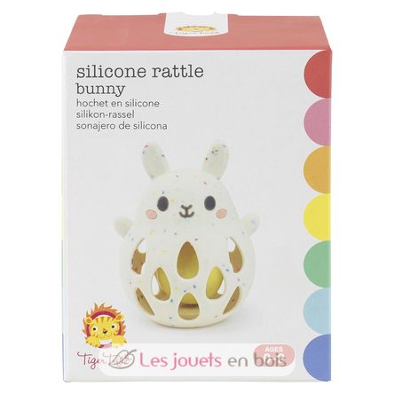 Silicone Rattle Bunny TT1-1017 Tiger Tribe 3