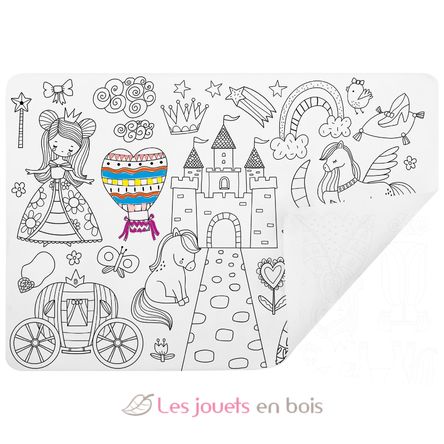Coloring Placemat - Princesses UL7144 Ulysse 1
