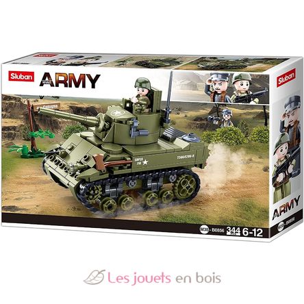Army WWII - Allied Light Tank SL-M38-B0856 Sluban 1