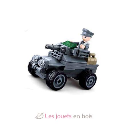 Army WWII - German armored vehicle SL-M38-B0680C Sluban 1