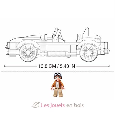Model Bricks - Classic sports car SL-M38-B0706A Sluban 4