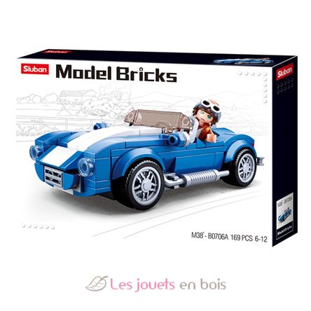 Model Bricks - Classic sports car SL-M38-B0706A Sluban 1