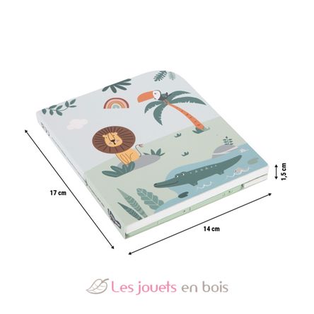 LCD colouring book with templates Safari LE12904 Small Foot company 10