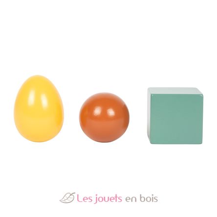 Montessori sorting game with ball, cube and egg LE12925 Small Foot company 5