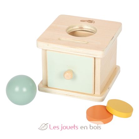 Montessori insertion and ball box LE12930 Small Foot company 1
