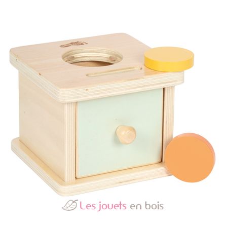 Montessori insertion and ball box LE12930 Small Foot company 4