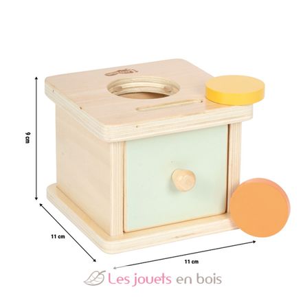 Montessori insertion and ball box LE12930 Small Foot company 7