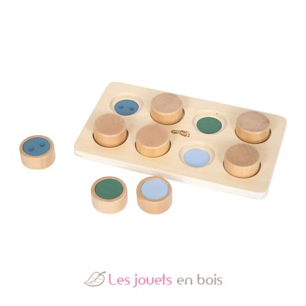 Montessori texture matching game LE12931 Small Foot company 1