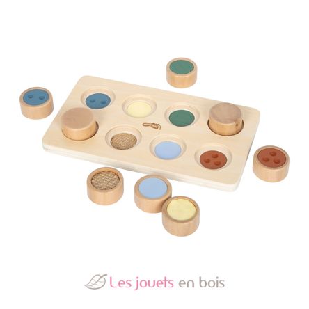 Montessori texture matching game LE12931 Small Foot company 4