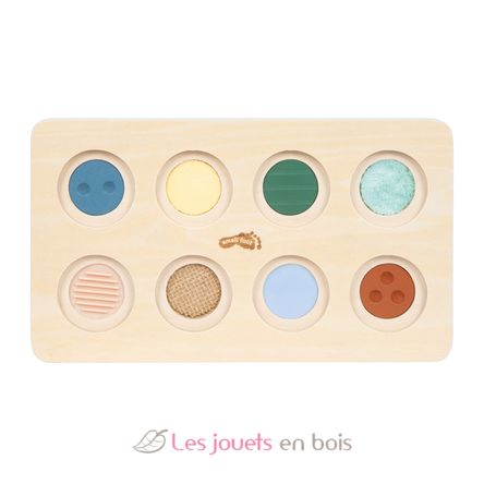 Montessori texture matching game LE12931 Small Foot company 6
