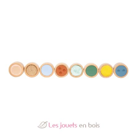 Montessori texture matching game LE12931 Small Foot company 7