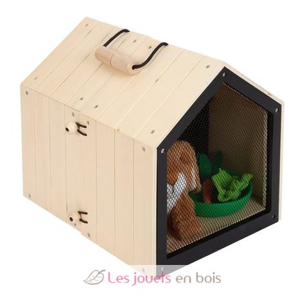 Rabbit Hutch with Enclosure LE12399 Small foot company 6