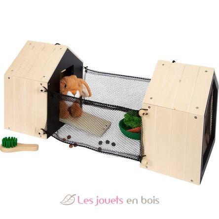 Rabbit Hutch with Enclosure LE12399 Small foot company 3