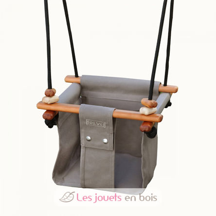 Baby and Toddler Swing Classic Taupe SS-CT-B-EUR Solvej Swings 1