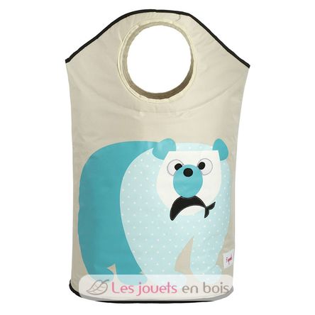 Polar bear laundry hamper EFK107-003-004 3 Sprouts 2