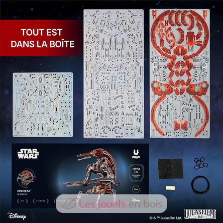 Droideka Star Wars, 3D model kit U70275 Ugears 10