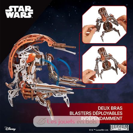 Droideka Star Wars, 3D model kit U70275 Ugears 4