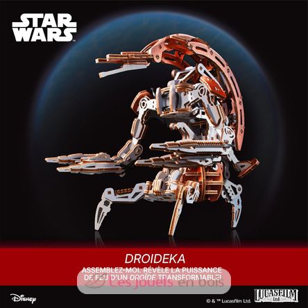 Droideka Star Wars, 3D model kit U70275 Ugears 6