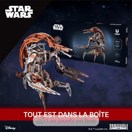Droideka Star Wars, 3D model kit U70275 Ugears 9