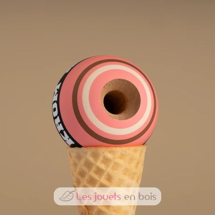 Krom Kendama Strogo Neapolitan Strawberry KROM-STR-STRAWB KROM Kendama 7