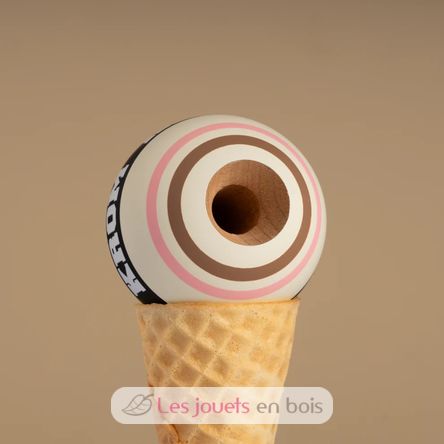 Krom Kendama Strogo Neapolitan Vanilla KROM-STR-VANILLA KROM Kendama 7