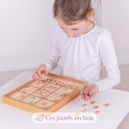 Sudoku in wood BJ084 Bigjigs Toys 2