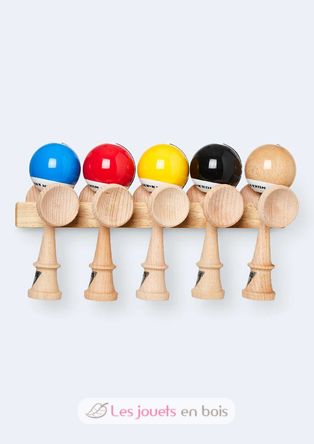 Krom Cliff John Kendama Rack - Rubberwood KROM-CF-R KROM Kendama 5