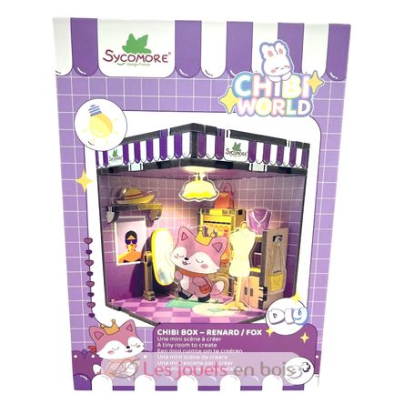 Tiny room to create Chibi Box Cat SYCREA090 Sycomore 1