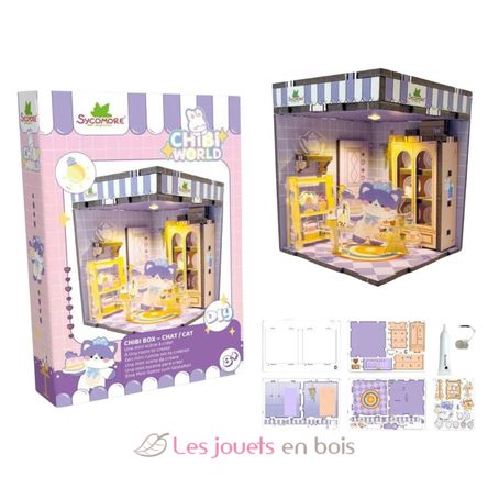 Tiny room to create Chibi Box Cat SYCREA090 Sycomore 2