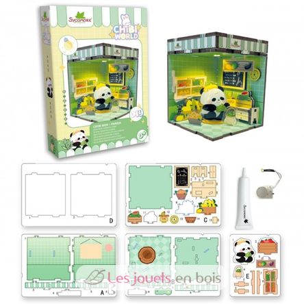 Tiny room to create Chibi Box Panda SYCREA091 Sycomore 2