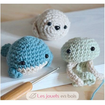 Crochet Kit sea animals SYCRE1071 Sycomore 2