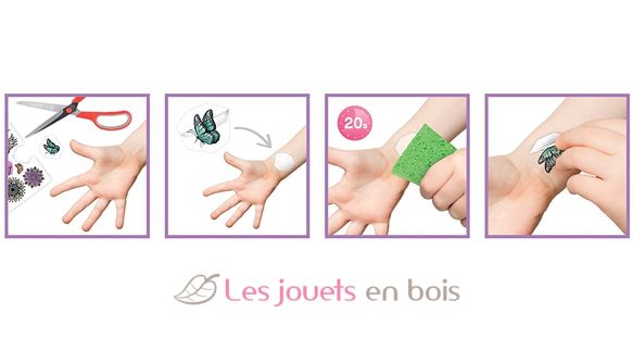 75 wash-off tattoos Glitter BUK-TA004 Buki France 4