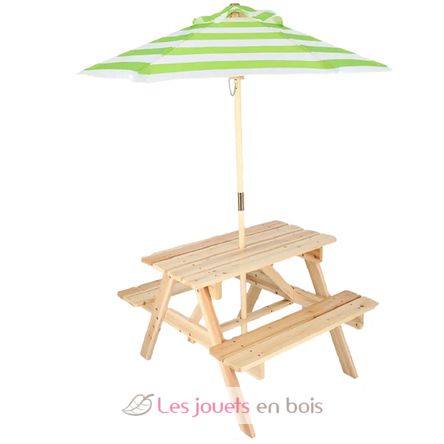 Children’s picnic table with parasol ED-KG401 Esschert Design 1