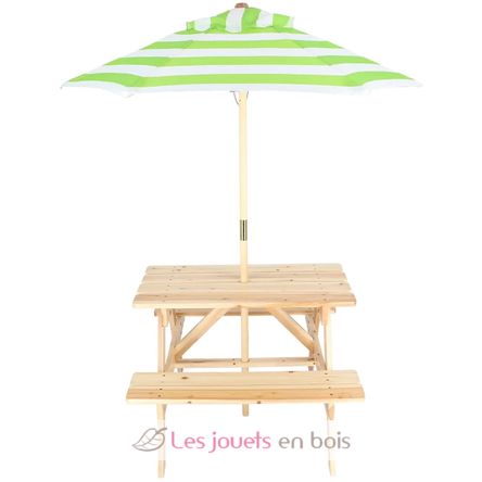 Children’s picnic table with parasol ED-KG401 Esschert Design 2