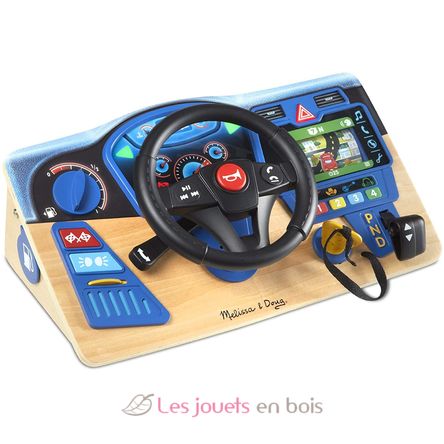 Vroom & Zoom Interactive Dashboard MD-41705 Melissa & Doug 1