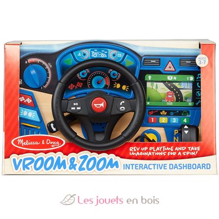 Vroom & Zoom Interactive Dashboard MD-41705 Melissa & Doug 2