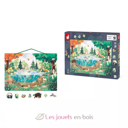Pond magnetic picture board J08647 Janod 6