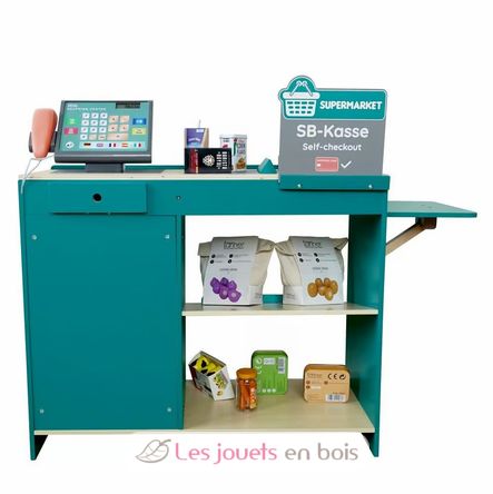 Modern supermarket counter with till system TA-0354.3 Tanner 4