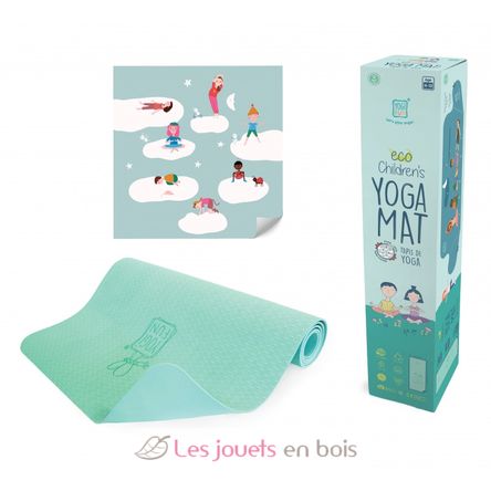 Kids Yoga mat green BUK-Y024 Buki France 2