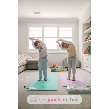 Kids Yoga mat green BUK-Y024 Buki France 3