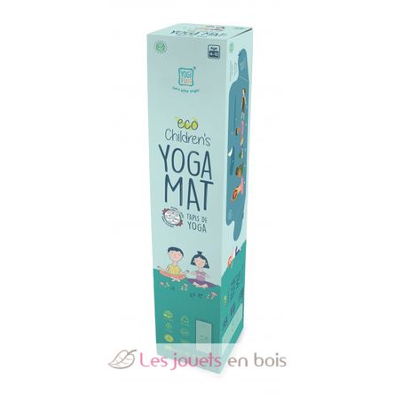 Kids Yoga mat green BUK-Y024 Buki France 1