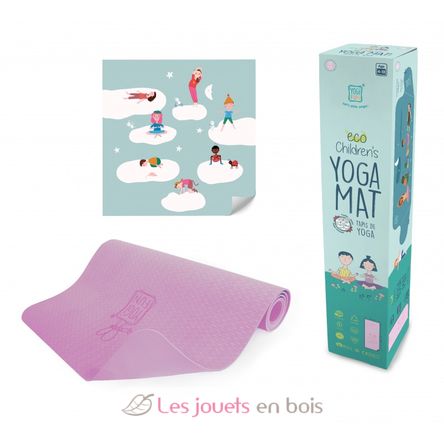 Kids Yoga mat purple BUK-Y025 Buki France 2