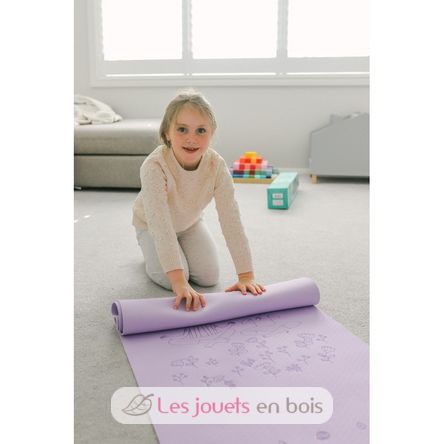 Kids Yoga mat purple BUK-Y025 Buki France 3