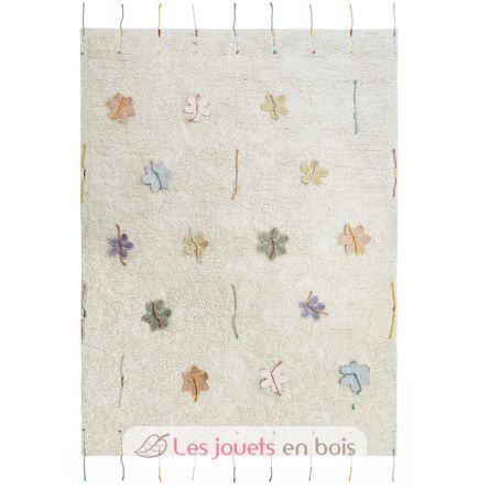 Washable play rug Wildflowers LC-C-WIFLOWER Lorena Canals 1