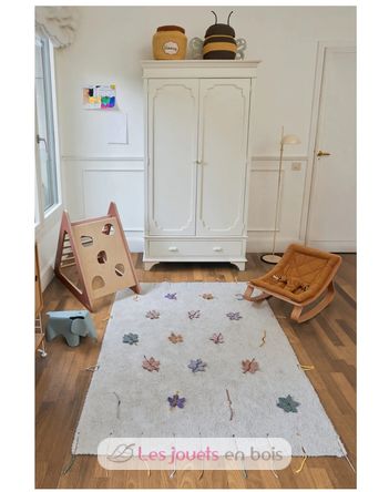 Washable play rug Wildflowers LC-C-WIFLOWER Lorena Canals 4